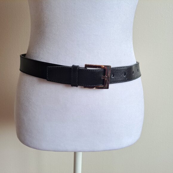 Dolce & Gabbana Genuine Leather Black Belt Size 70 / 28 main image 15